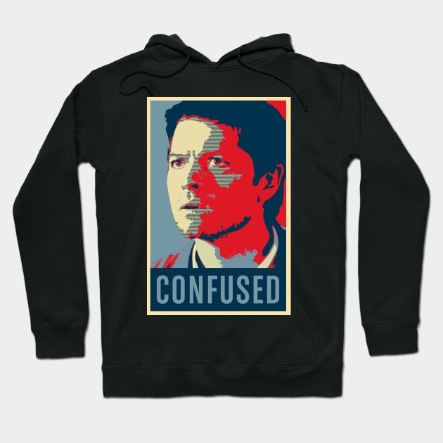 Cas is Confused Hoodie by SuperSamWallace